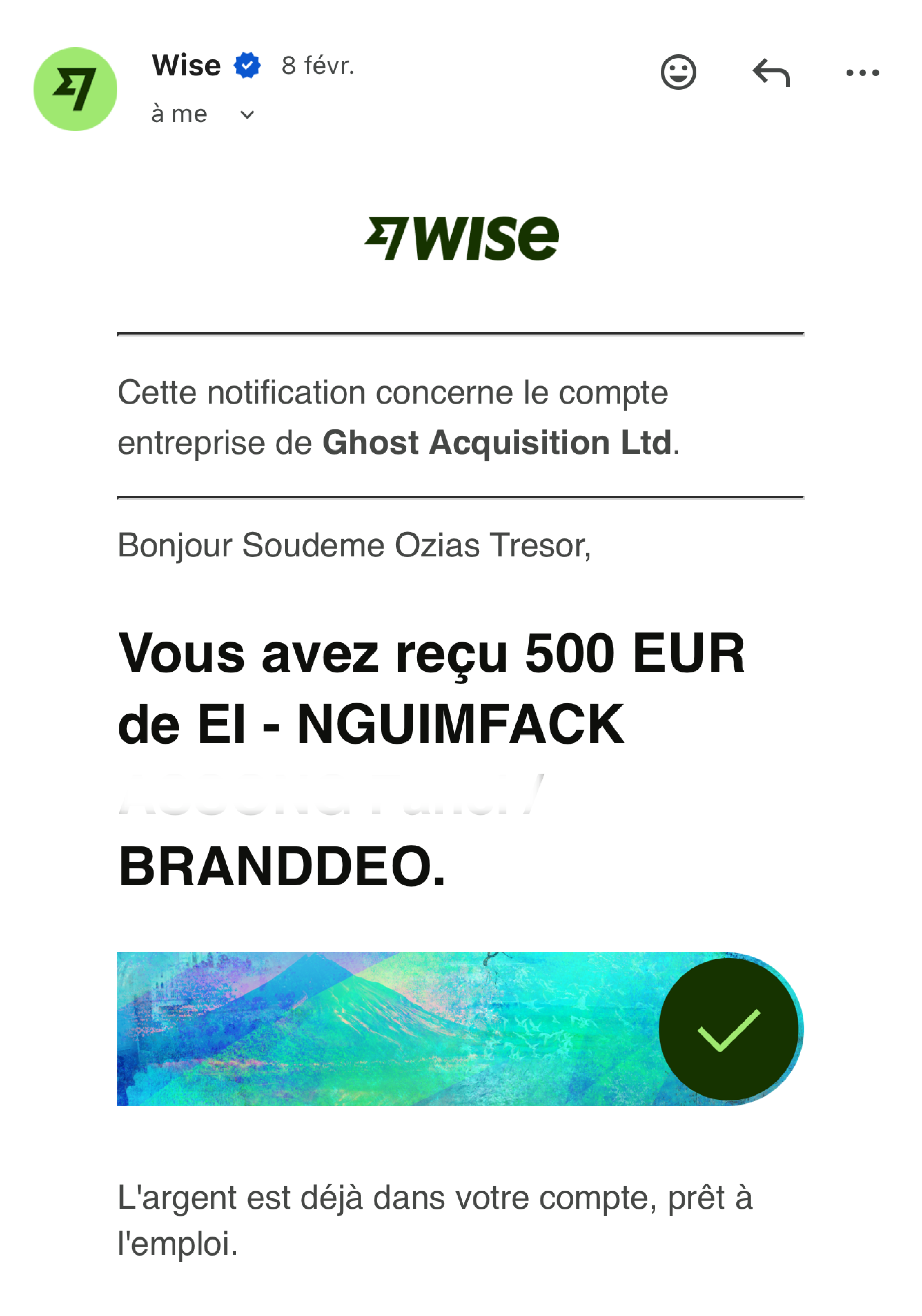 Historique des paiements